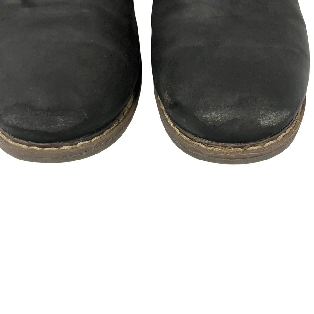 Ashford Hayes Middleton Boys Black Chelsea Boots Side Zip Size 13 M 436643‎